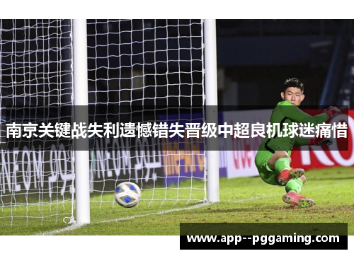 南京关键战失利遗憾错失晋级中超良机球迷痛惜